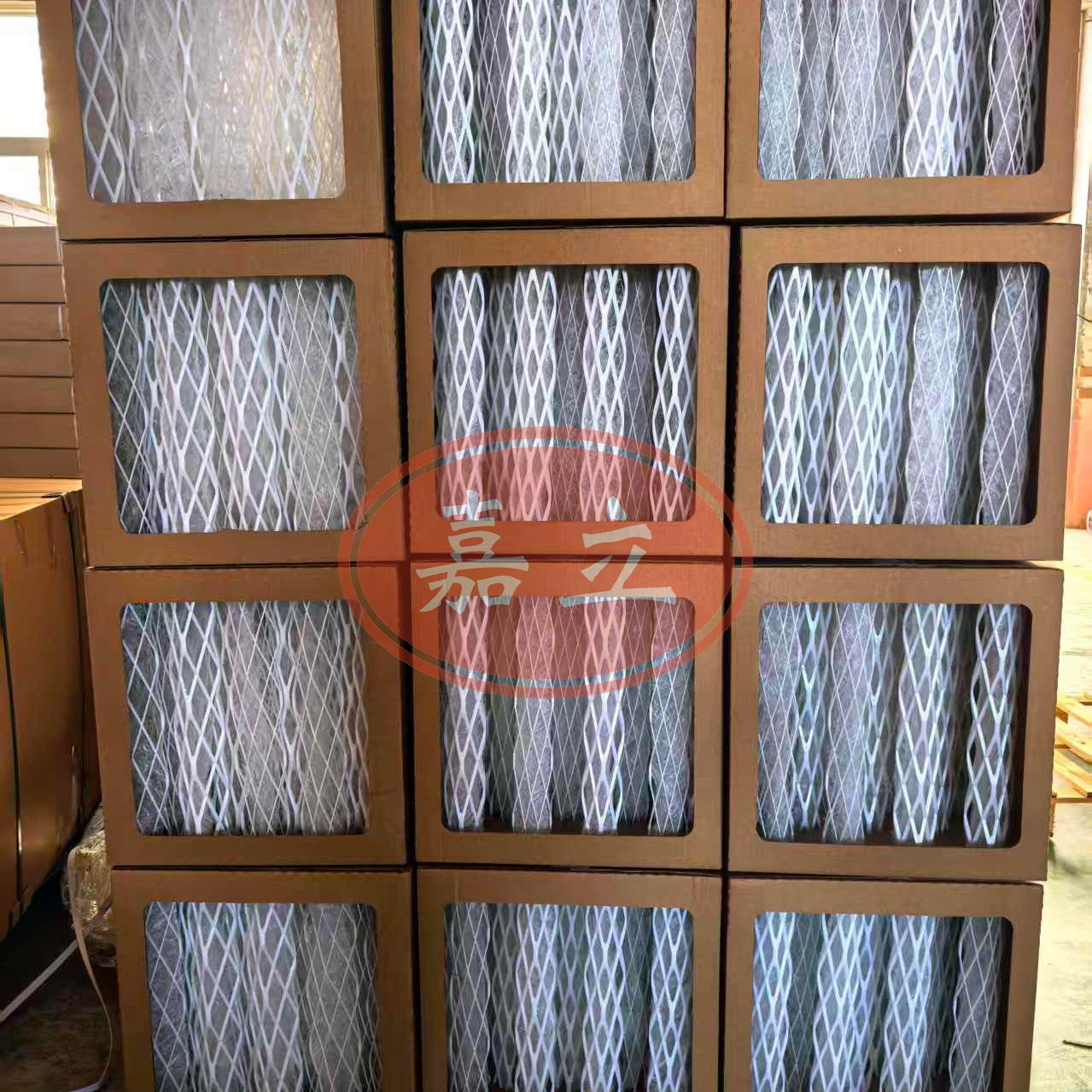 易县3D柱型漆雾过滤收集器